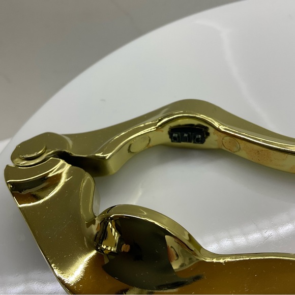 Brookstone Gold Plated Golf Ball Personalizer Up to Three Letters - Picture 4 of 7